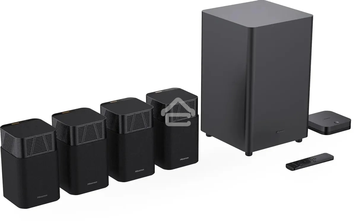 Саундбар Hisense HT SATURN 4.1.2 720Вт+240Вт черный