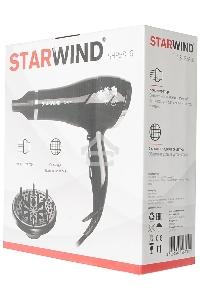 Фен Starwind SHP5816 2200Вт черный