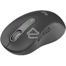 Мышь беспроводная Logitech Signature M650 L черный, 4000 dpi, радиоканал, Bluetooth, USB, кнопки - 5
