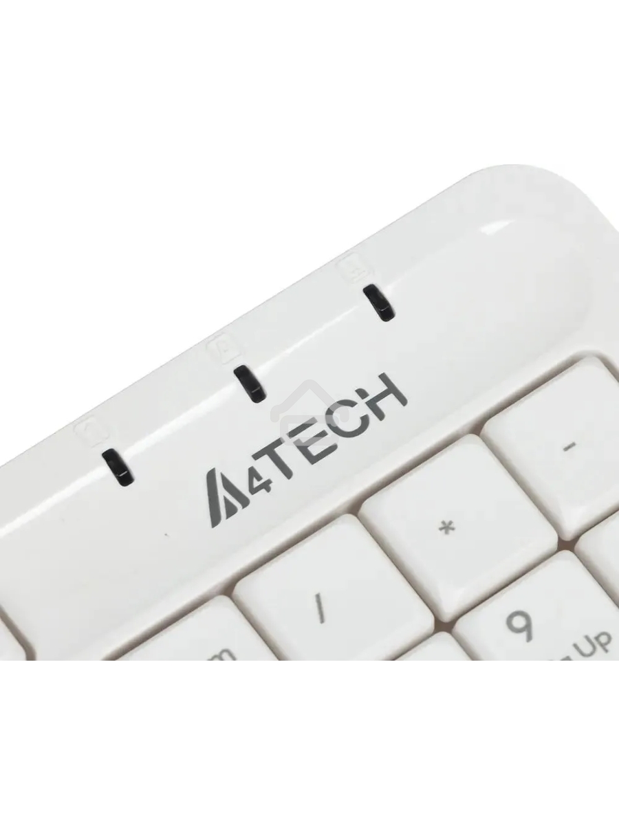 Клавиатура A4Tech Fstyler FK10 проводная, USB, белый/серый