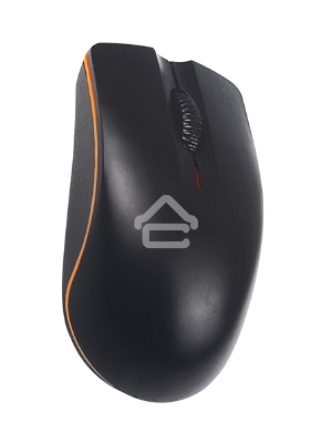 Мышь проводная Qumo Practic Office M90 черный, 1000 dpi, USB, кнопки - 3