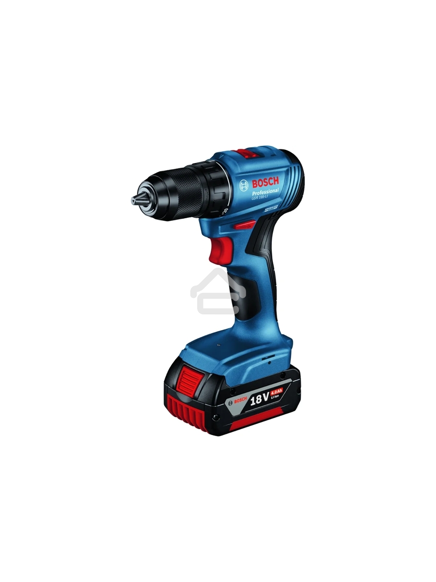 Дрель-шуруповерт Bosch GSR 185-LI 06019K3005, Аккумуляторная, 18В, Кейс