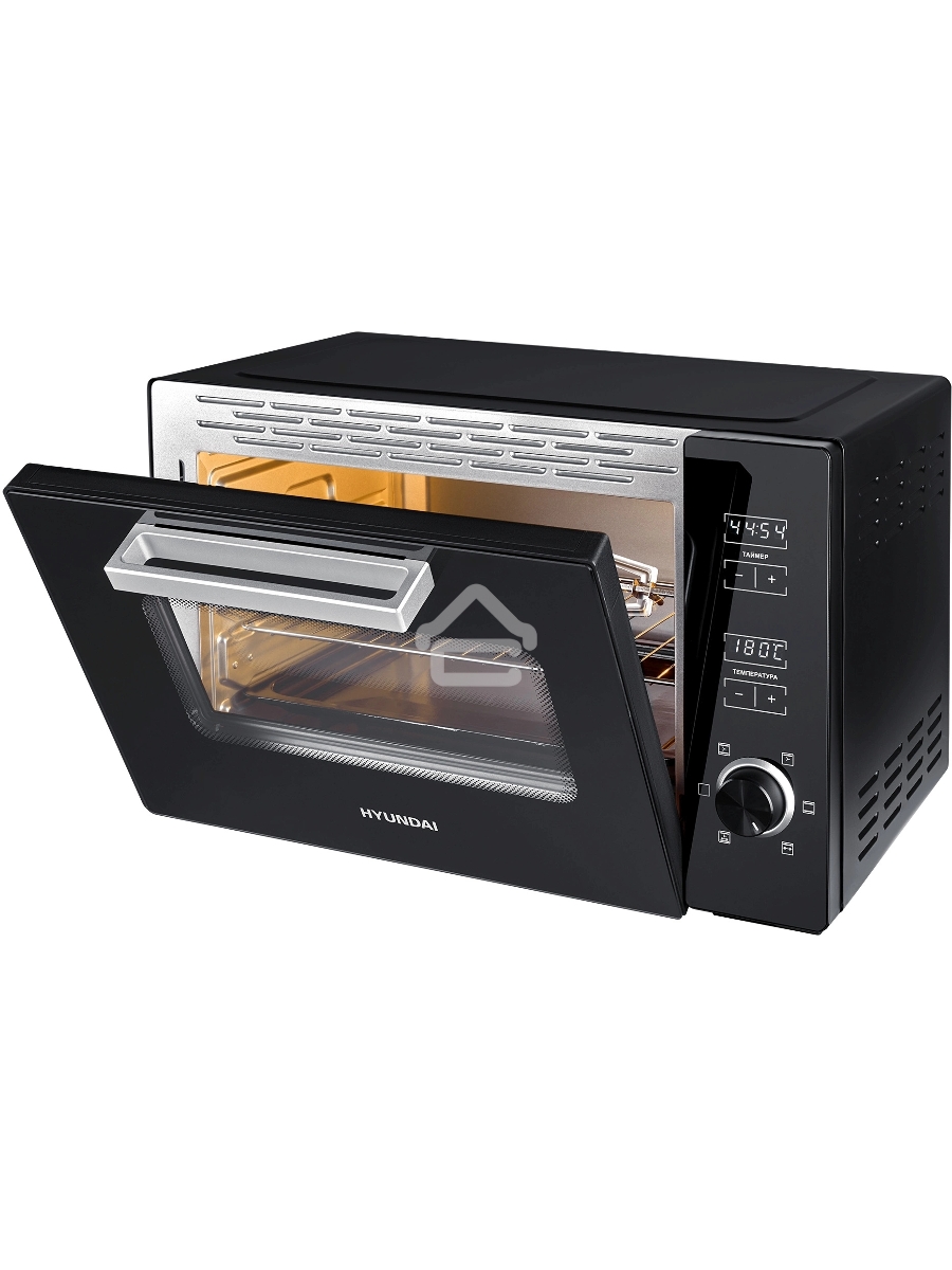 Мини-печь Hyundai MIO-HY100 38л. 1800Вт черный