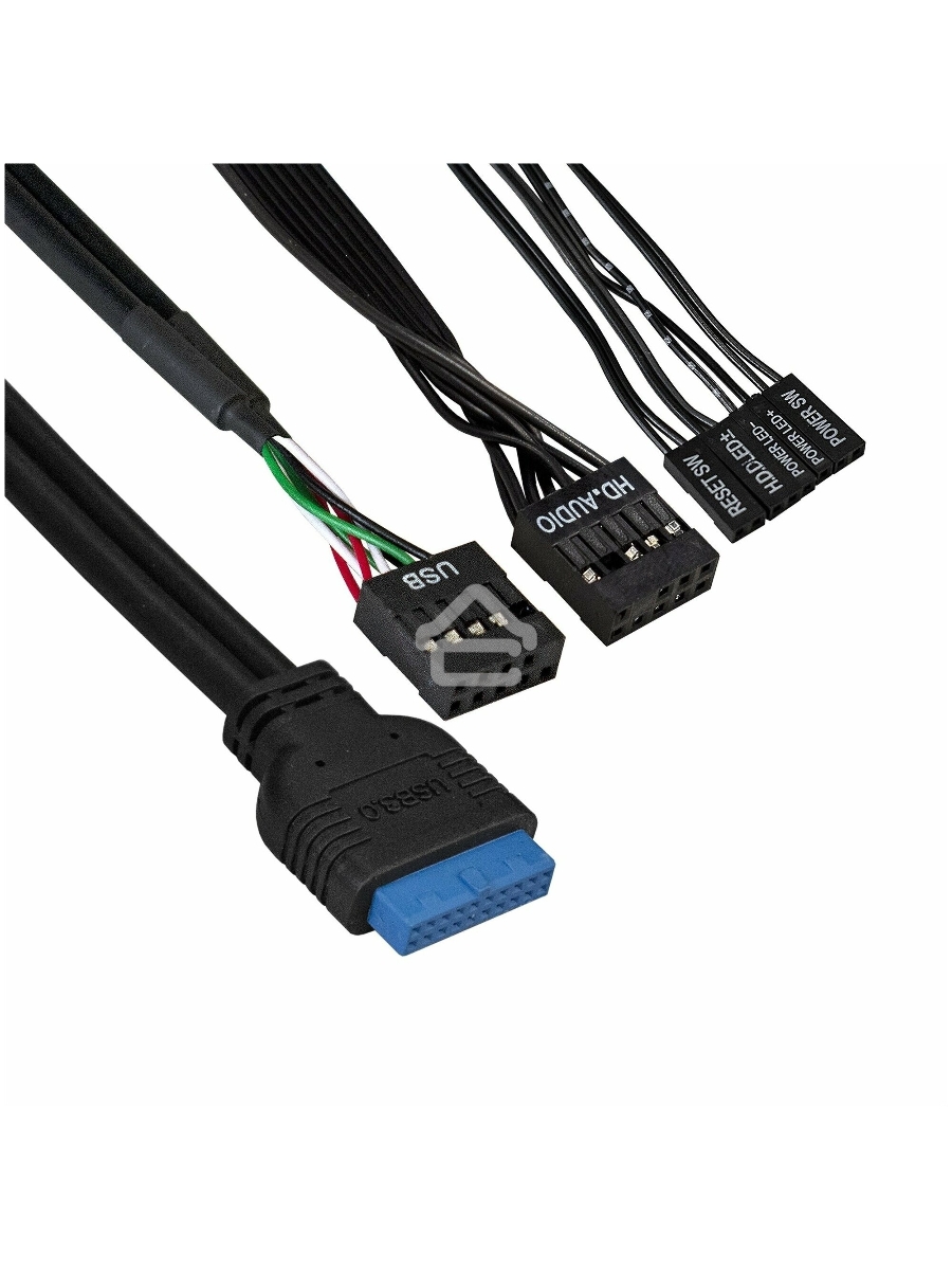 Корпус Minitower ExeGate BAA-105U2-01-AAA350 (mATX, БП AAA350 с вент. 8см, 2*USB+2*USB3.0, аудио, черный)