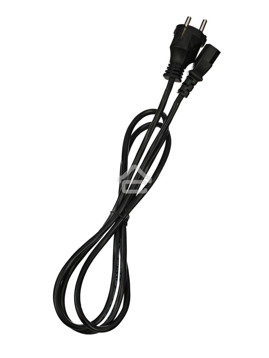 Кабель компьютер-розетка 220V EURO VDE 3G*1.0mm2 медь TELECOM TE021-CU 1,8м