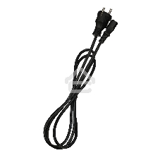 Кабель компьютер-розетка 220V EURO VDE 3G*1.0мм2 медь TELECOM TE021-CU 1,8м