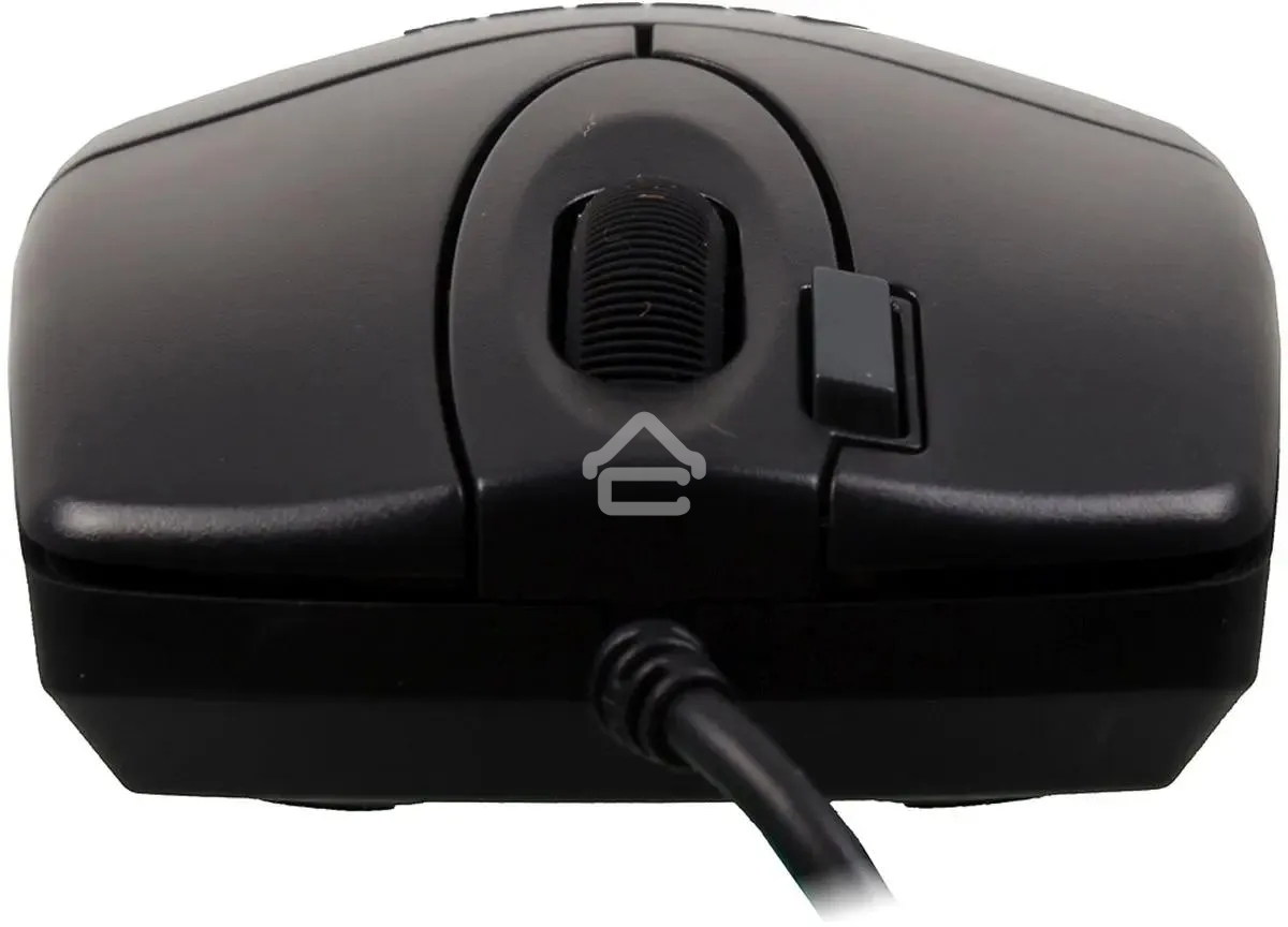 Мышь проводная A4Tech OP-620DS черный, 1000 dpi, USB, кнопки - 4