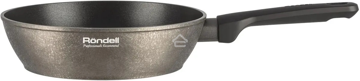 Сковорода Rondell Posh RDA-1477, 28 см, без крышки, серый