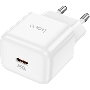 Сетевое зар./устр. Hoco N32 Glory White 30W 3A+2A+1.5A (PD+QC+AFC) USB Type-C универсальное белый