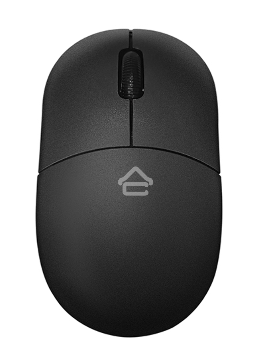 Мышь проводная Qumo Simple Office M92 черный, 1000 dpi, USB, кнопки - 3