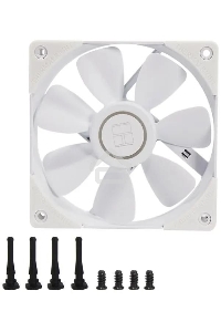 Вентилятор для корпуса Thermalright TL-R12-W белый, 120 мм, 1500 об/мин, 23 дБ, 4 pin