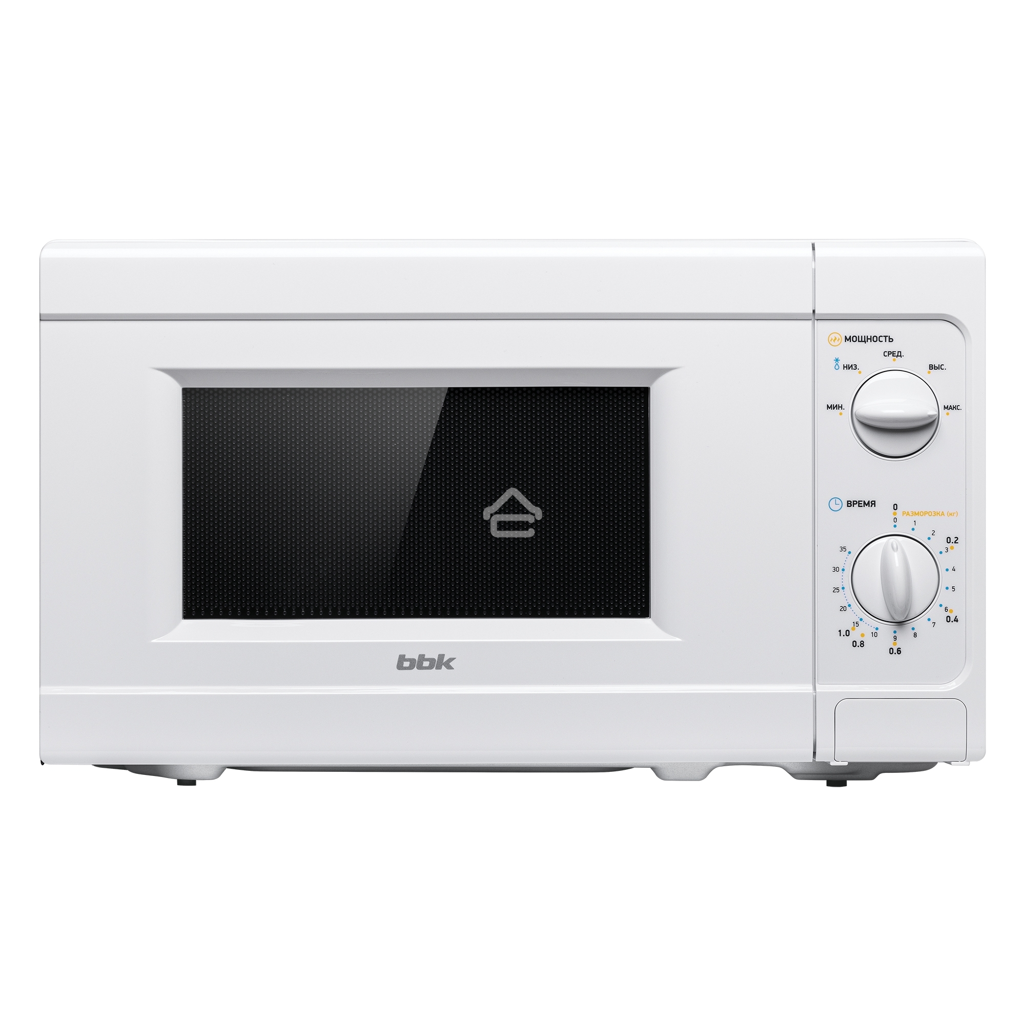 Микроволновая печь BBK 20MWS-705M/W белый, 20 л, 700 Вт, поворотный механизм