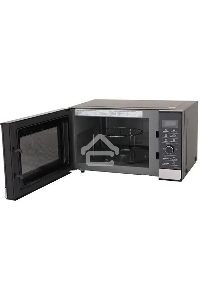 Микроволновая печь Panasonic NN-GD38HSZPE черный, 23 л, 1000 Вт, переключатели - поворотный механизм/сенсор