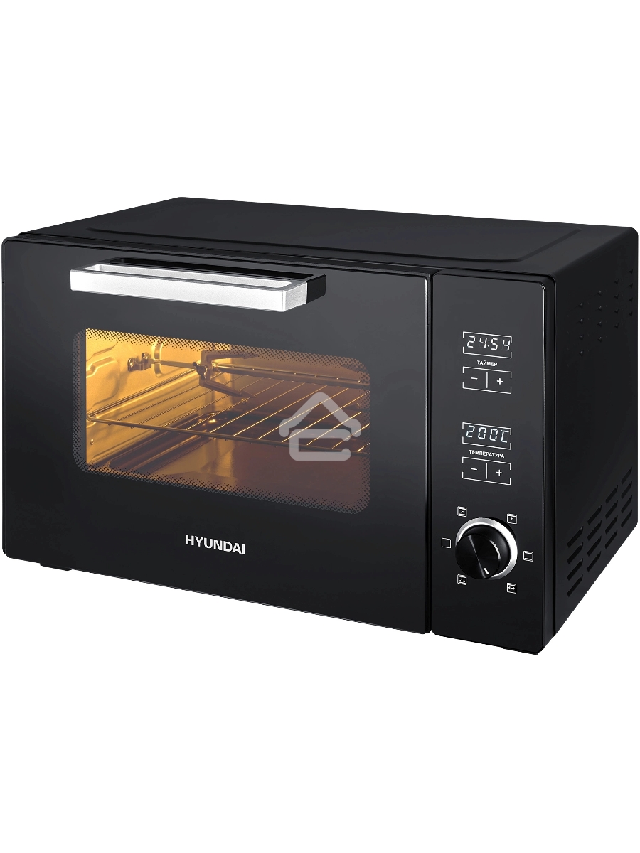 Мини-печь Hyundai MIO-HY100 38л. 1800Вт черный