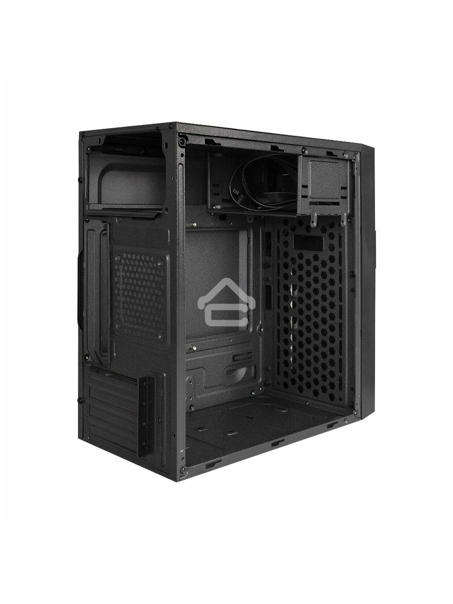 Корпус Minitower ExeGate BAA-105U2-01-AAA350 (mATX, БП AAA350 с вент. 8см, 2*USB+2*USB3.0, аудио, черный)