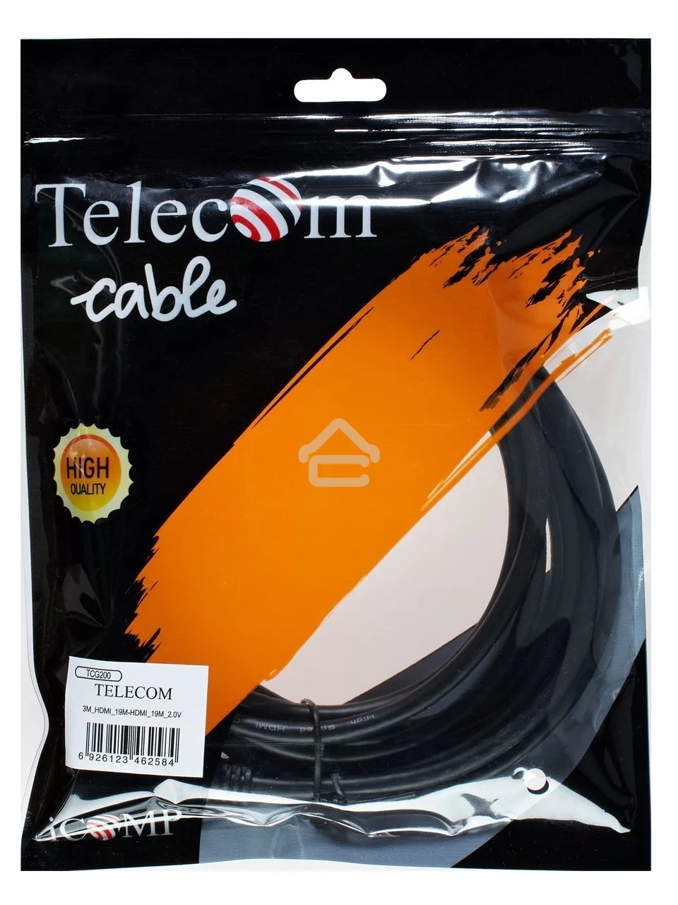 Кабель Telecom HDMI 19M/M ver 2.0,3m TCG200-3M