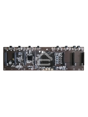 Материнская плата с ЦПУ AFOX AFHM65-ETH8EX, Intel Celeron 847, Intel HM65, 1xDDR3L, 1xSATA, 1xmini-SATA, 8xPCIe 2.0 x16, 1xHDMI, 1x 100Mb LAN, 4xUSB 2.0, проприетарный.