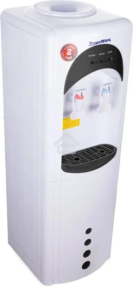 Кулер Aqua Work 17-LDR напольный электронный белый/черный
