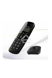 Телефон беспроводной (DECT) Panasonic KX-TGB610RUB черный АОН