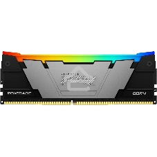 Оперативная память Kingston Fury Renegade, DDR4, 8GB (1x8GB), 3600MHz, CL16, DIMM, с радиатором, RGB, серебристый/черный