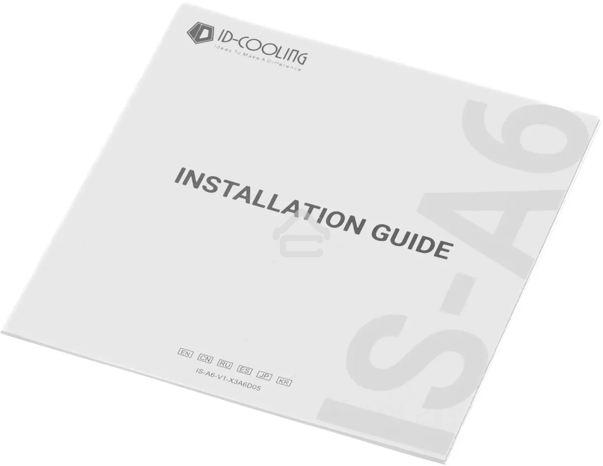 Кулер для процессора ID-COOLING IS-50X-V3 черный 120мм алюминий/медь 2000rpm 31.2db 4-pin 130W 56мм