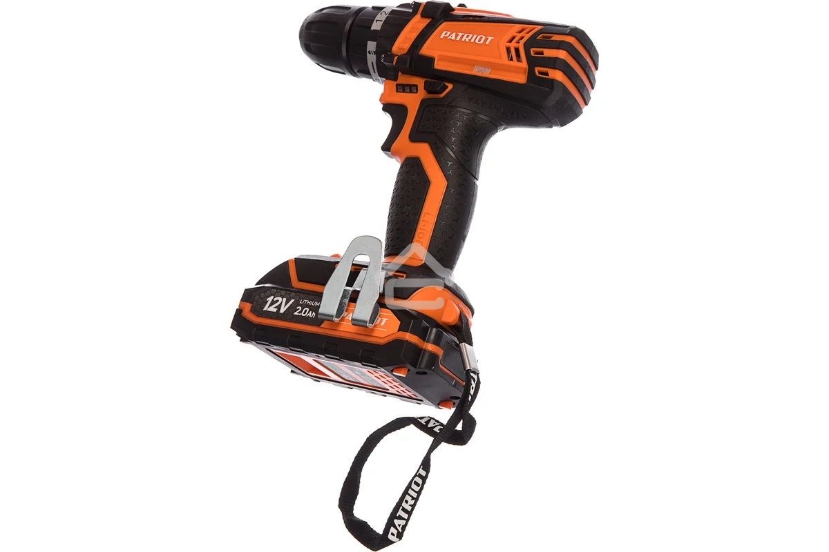 Дрель-шуруповерт аккумуляторная Patriot BR 111ES, Аккумуляторная, 12В, 2 АКБ, Кейс