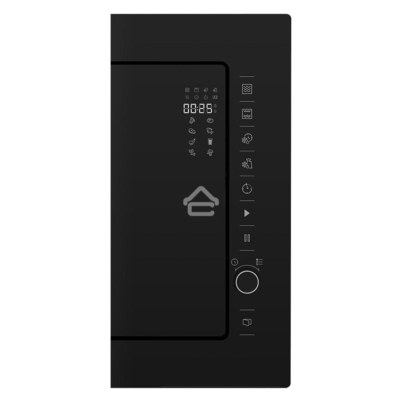 Микроволновая печь встраиваемая Beko BMGB25333BG чёрный, 25 л, 900 Вт, переключатели - поворотный механизм/сенсор