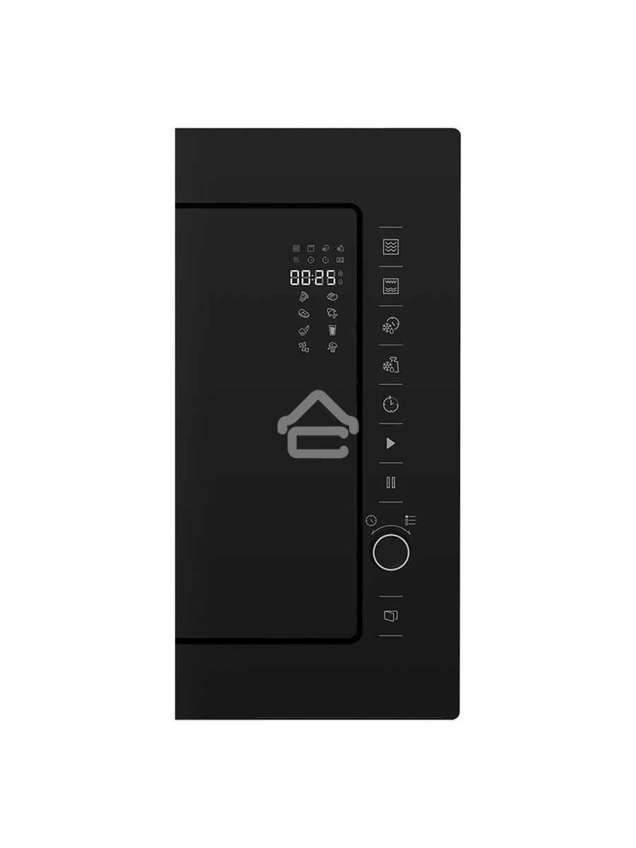 Микроволновая печь встраиваемая Beko BMGB25333BG чёрный, 25 л, 900 Вт, переключатели - поворотный механизм/сенсор