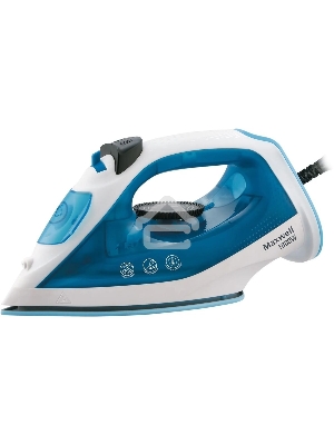 Утюг Maxwell MW-3004, 1800Вт, белый/синий