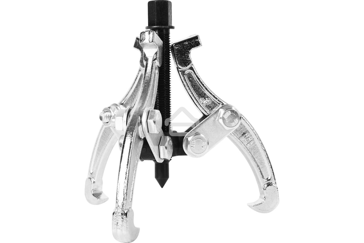 Съемник подшипников трехзахватный Deli DL-S4 100мм(рабочий ход болта), внешний диаметр 20-100мм, внутренний диаметр 40-90мм, сталь 45#