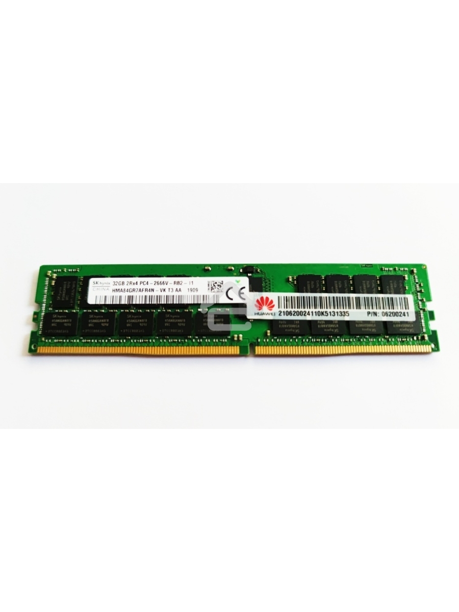 Оперативная память Huawei, DDR4, 32GB (1x32GB), 2666MHz, CL19, ECC, RDIMM