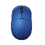 Мышь проводная Qumo Simple Office M92 синий, 1000 dpi, USB, кнопки - 3