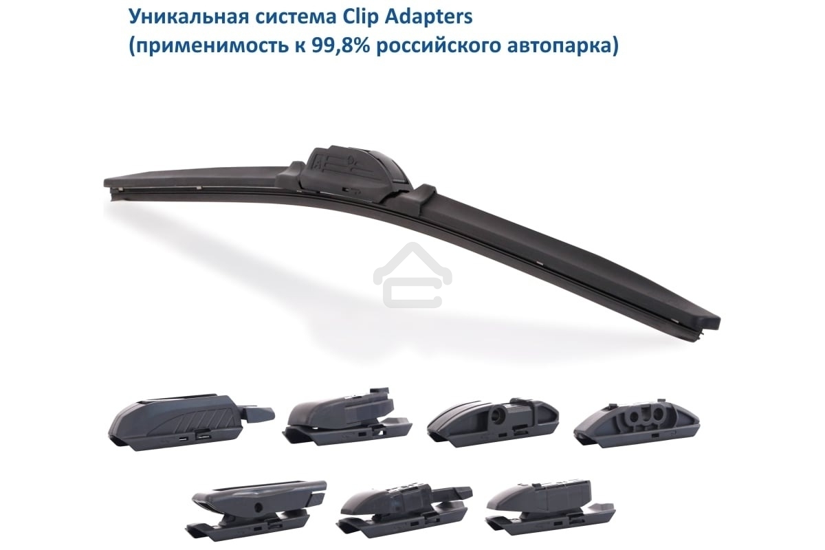 Щетка стеклоочистителя GOODYEAR GY000444 PREMIUM 24''/60см бескаркасная