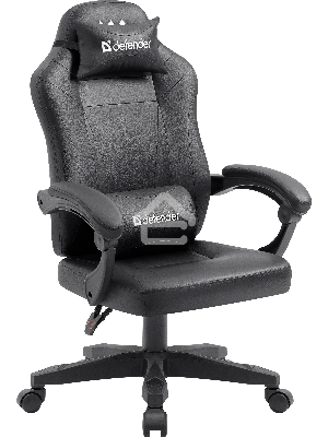 Кресло игровое Defender MASTER BLACK