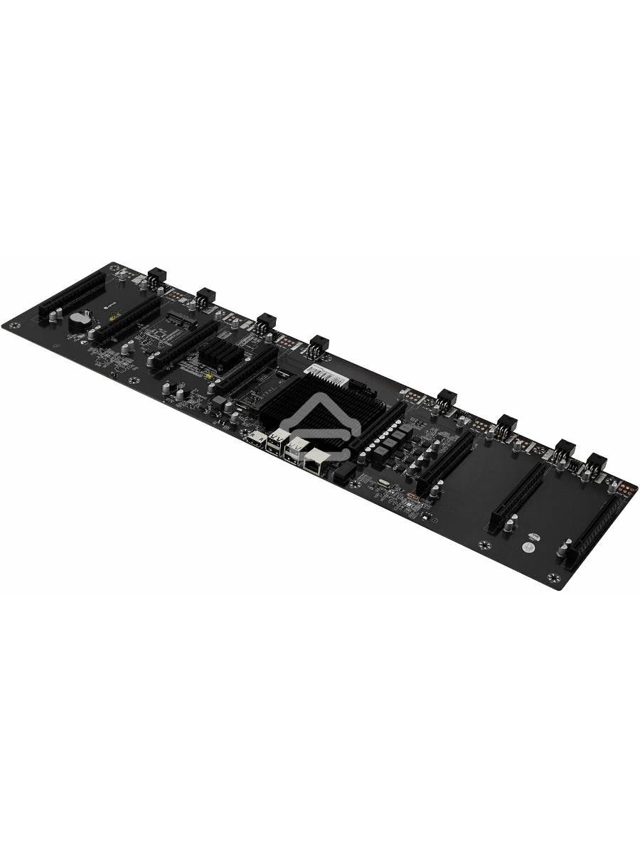 Материнская плата с ЦПУ AFOX AFHM65-ETH8EX, Intel Celeron 847, Intel HM65, 1xDDR3L, 1xSATA, 1xmini-SATA, 8xPCIe 2.0 x16, 1xHDMI, 1x 100Mb LAN, 4xUSB 2.0, проприетарный