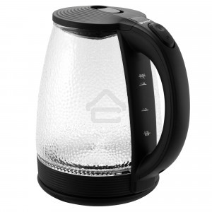 Чайник электрический Vitek VT-7003 1.7 л, 2200 Вт, стекло, черный
