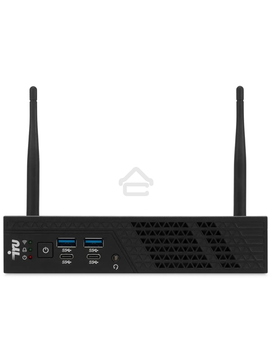 Неттоп IRU 310H6ITF i5 12400 (2.5) 16Gb SSD512Gb UHDG 730 Windows 11 Professional GbitEth BT черный (2031374)