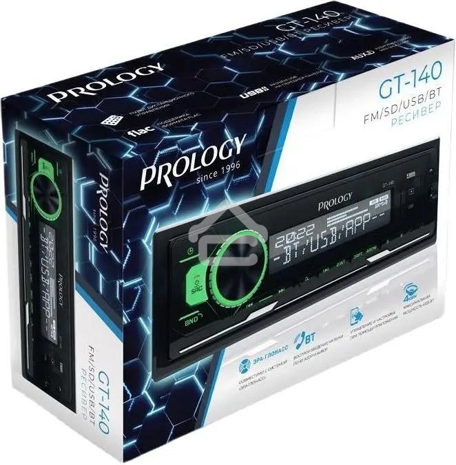 Автомагнитола Prology GT-140 1DIN 4x55Вт