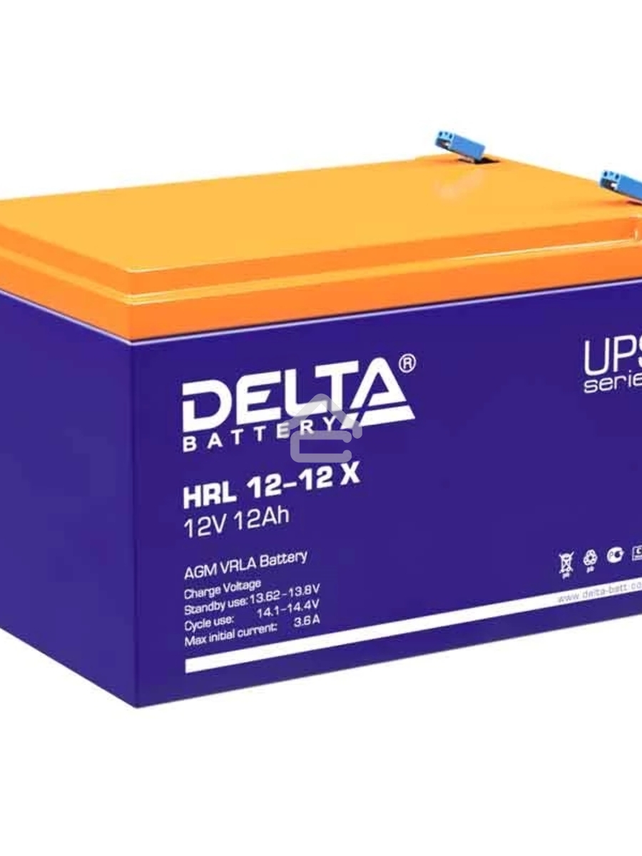 Батарея Delta HRL 12-12 X (12А\ч, 12В) свинцово- кислотный  аккумулятор