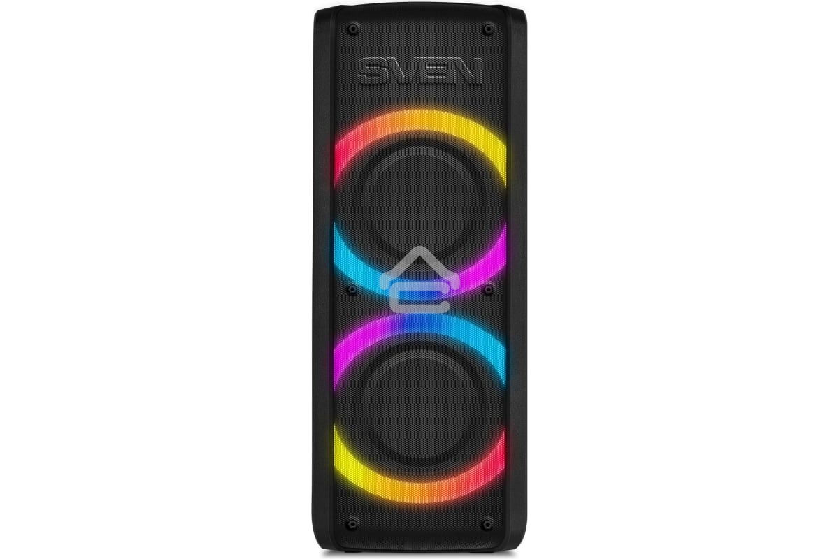 Портативная акустика Sven АС PS-710 черный 100 Вт Bluetooth