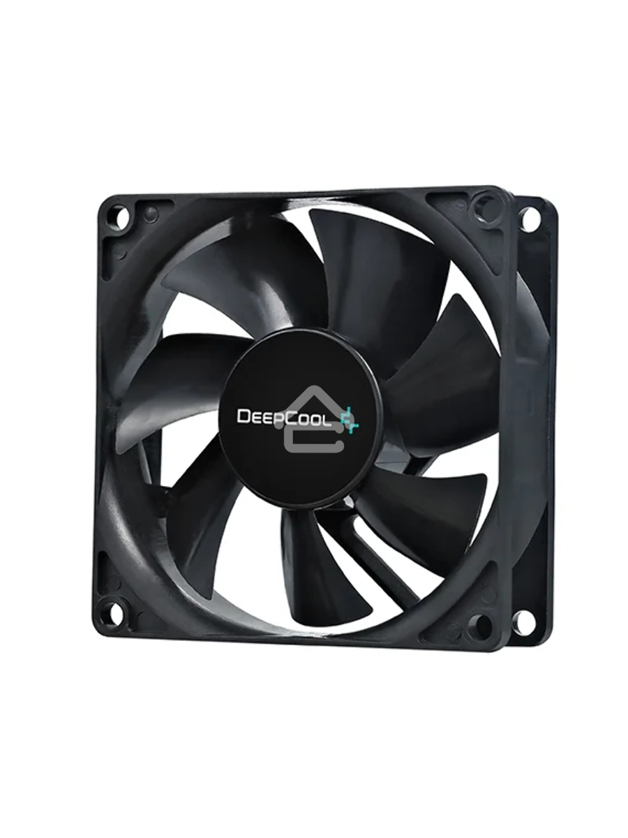 Вентилятор для корпуса DEEPCOOL XFAN 80 черный, 80 мм, 1800 об/мин, 20.3 дБ, 4 pin