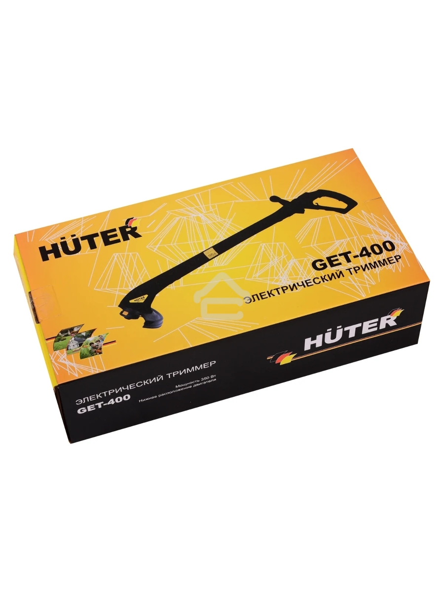 Триммеры, Электро и бензокосы Huter 70/1/4 GET-400 Электрический триммер {350Вт }