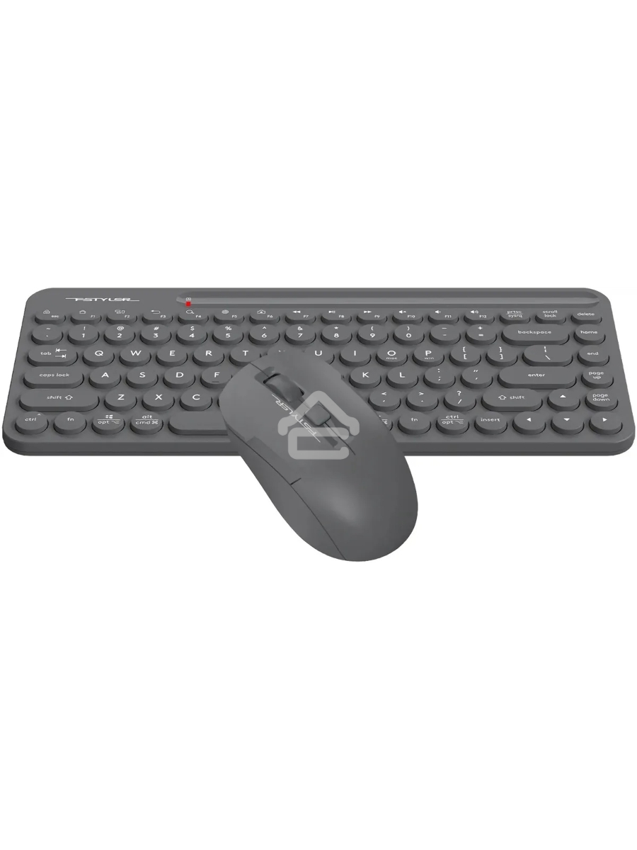 Клавиатура + мышь A4Tech Fstyler FG3200 Air2 клав:серый мышь:серый USB беспроводная slim Multimedia