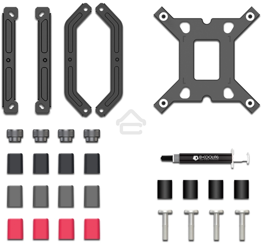 Кулер Cooler ID-Cooling FROZN A400 ARGb черный 92мм алюминий+медь 2200rpm 25.8db 4-pin 180W 123мм