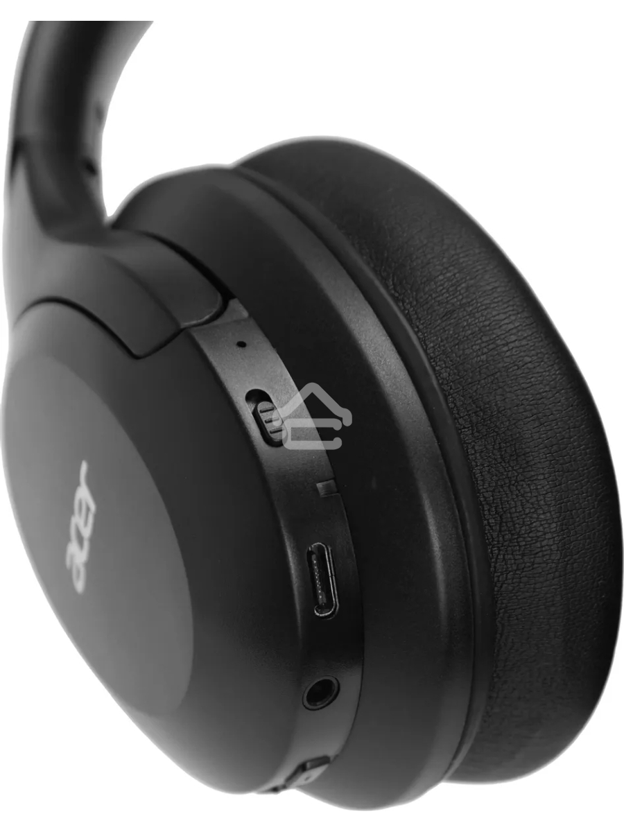 Наушники с микрофоном Acer OHR304 черный мониторные BT оголовье