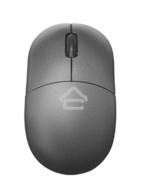Мышь проводная Qumo Simple Office M92 серый, 1000 dpi, USB, кнопки - 3