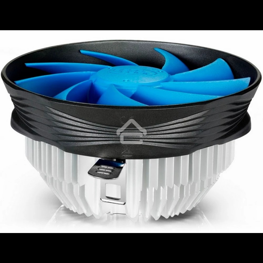 Кулер для процессора DEEPCOOL GAMMA ARCHER V2 синий, 120 мм, алюминий, 1600 об/мин, 26.1 дБ, 3 pin, 95 Вт, 65.5 мм