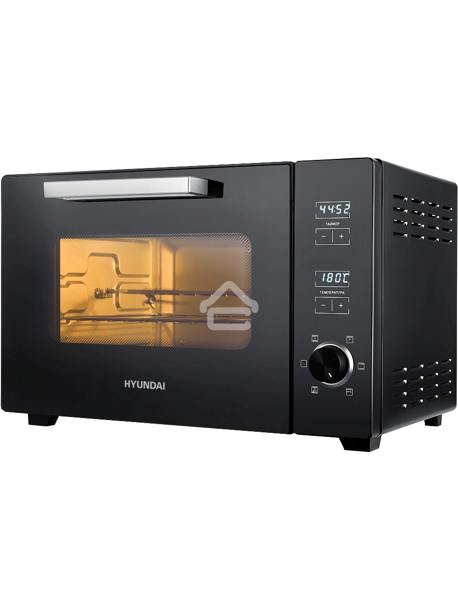 Мини-печь Hyundai MIO-HY100 38л. 1800Вт черный