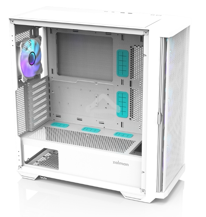 Компьютерный корпус MidiTower Zalman Z10 DUO White (без блока питания) (Zalman Z10 DUO White)