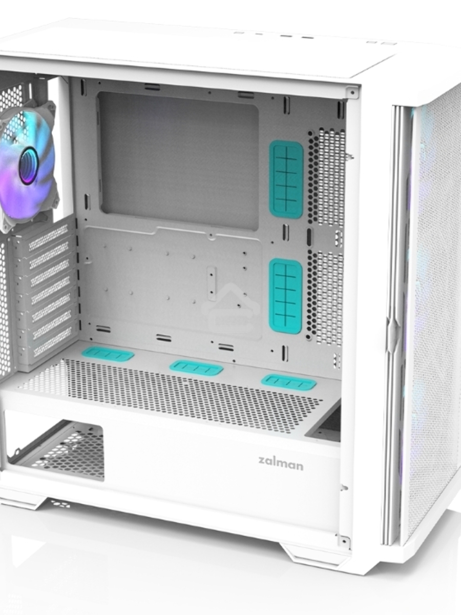 Компьютерный корпус MidiTower Zalman Z10 DUO White (без блока питания) (Zalman Z10 DUO White)